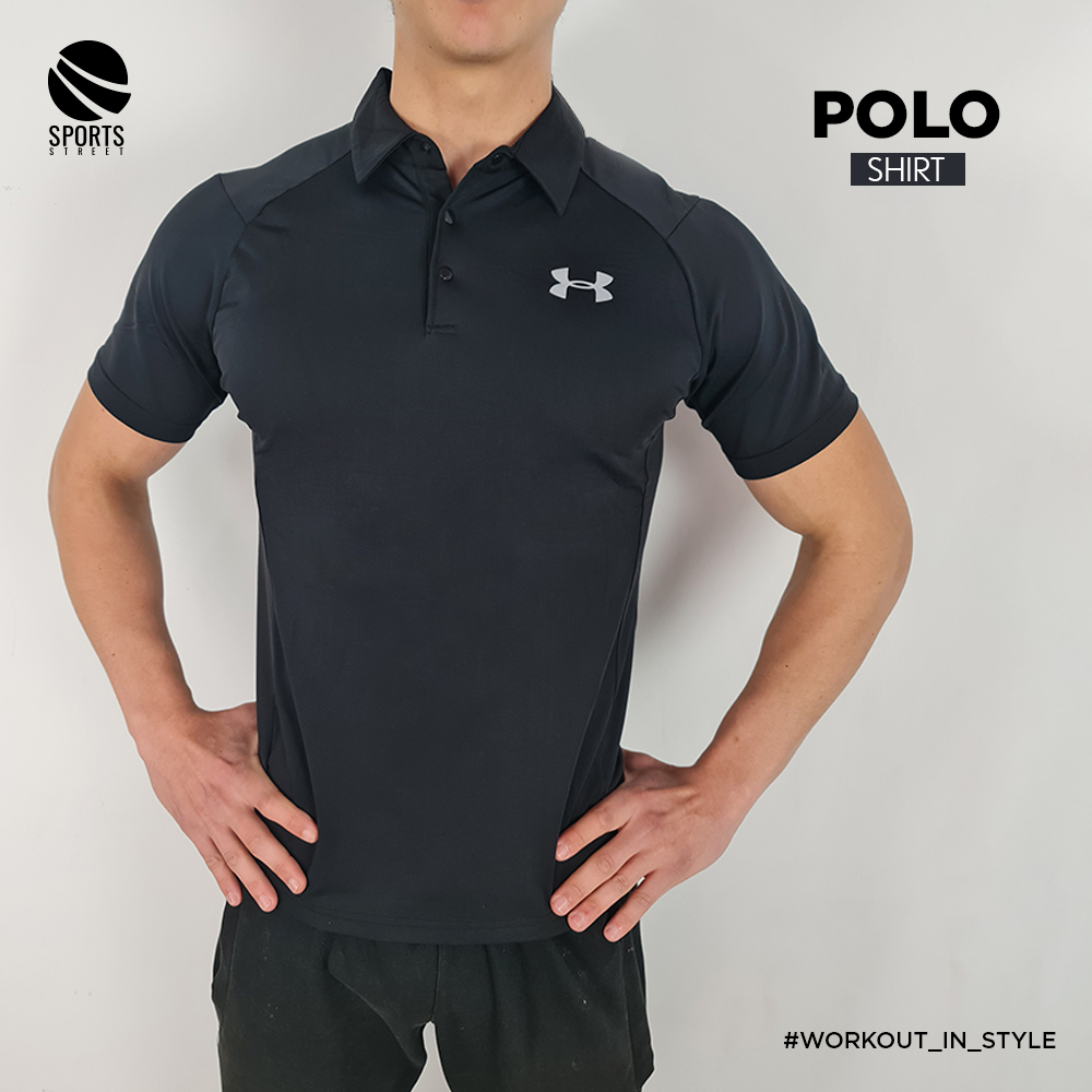 UA AN 3018 Black Polo